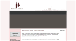 Desktop Screenshot of de.hotel-sankt-andreas.net