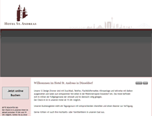 Tablet Screenshot of de.hotel-sankt-andreas.net
